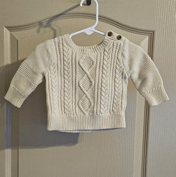 GAP Other - Baby Gap Cable Knit Pullover Sweater Size 3-6mos Old